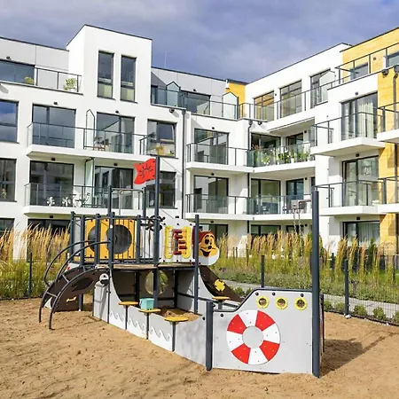 Horyzont Apartamenty-apartament Kaszmirowy Fale Baltyku, Sauna, Silownia, Plac Zabaw Apartment
